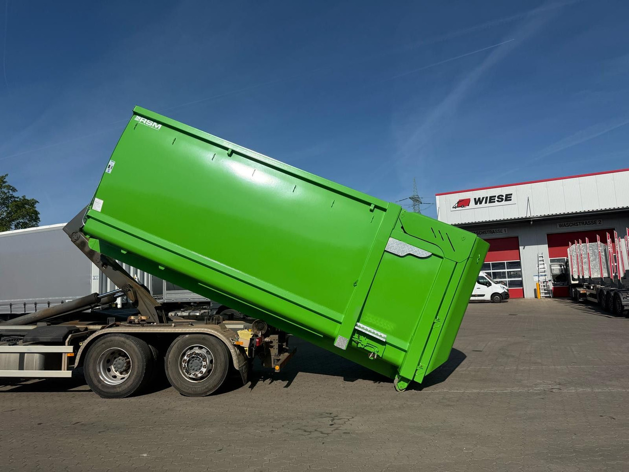 RSM Abrollcontainer 38m³ mit hydr. Heckklappe - Kontejnerovy návěs/ Výměnná nástavba: obrázek 1 RSM Abrollcontainer 38m³ mit hydr. Heckklappe - Kontejnerovy návěs/ Výměnná nástavba: obrázek 1