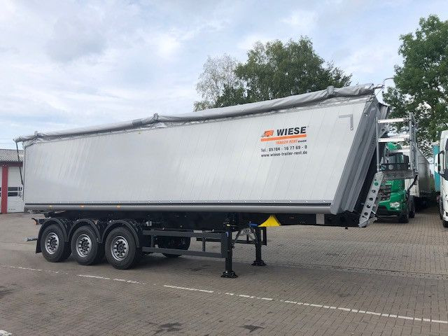 Schmitz Cargobull Kipper 52m³ mit gekröpftem Chassis - Sklápěcí návěs: obrázek 1 Schmitz Cargobull Kipper 52m³ mit gekröpftem Chassis - Sklápěcí návěs: obrázek 1