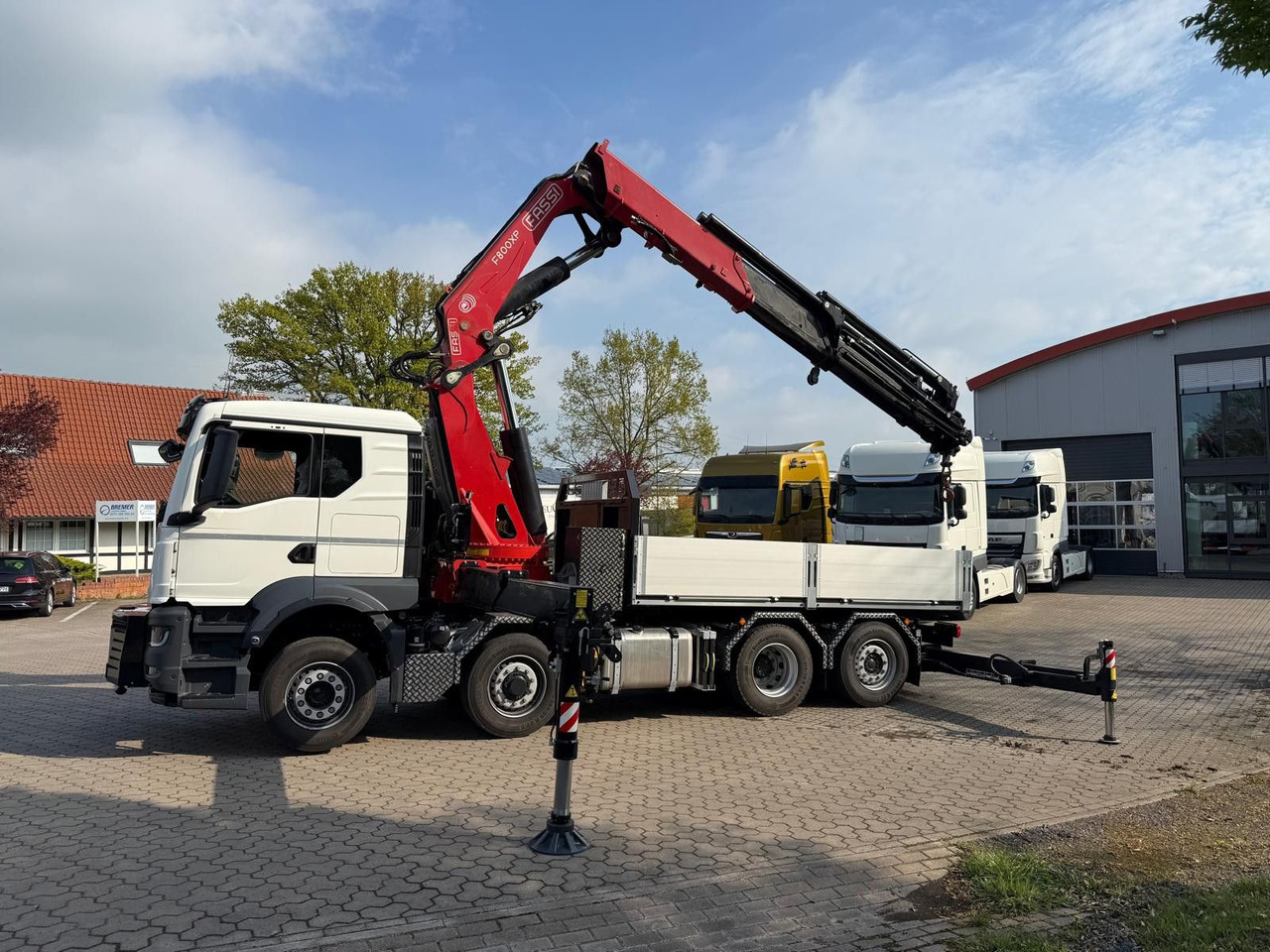 MAN 35.520 8x4 Fassi F800 RA2.28 OHNE ABSTÜTZÜBERWA. - Tahač: obrázek 1 MAN 35.520 8x4 Fassi F800 RA2.28 OHNE ABSTÜTZÜBERWA. - Tahač: obrázek 1