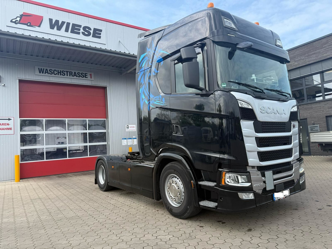 Scania S450 BL mit Schubboden Hydraulik TÜV Neu - Tahač: obrázek 1 Scania S450 BL mit Schubboden Hydraulik TÜV Neu - Tahač: obrázek 1