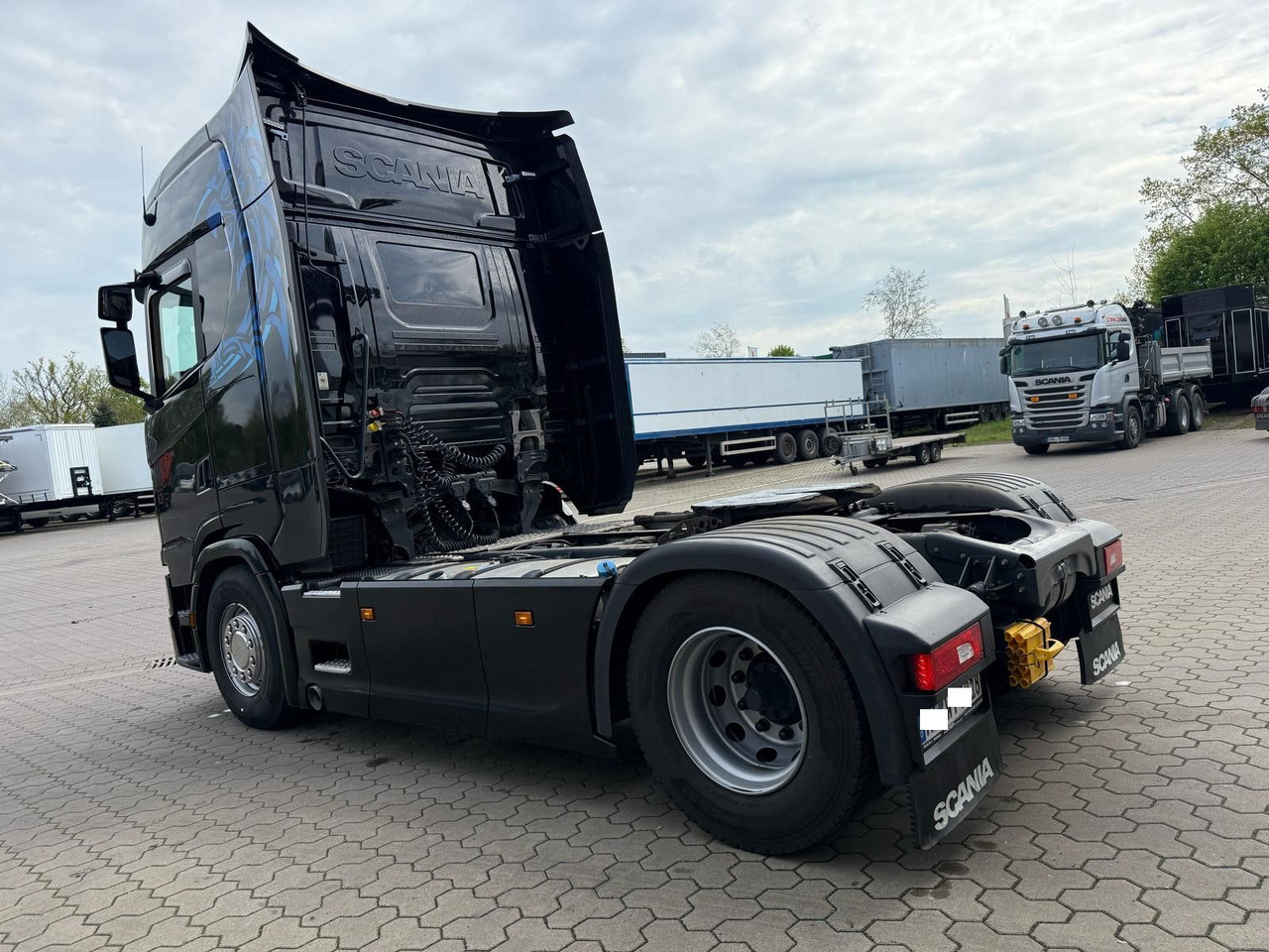 Scania S450 BL mit Schubboden Hydraulik TÜV Neu - Tahač: obrázek 4 Scania S450 BL mit Schubboden Hydraulik TÜV Neu - Tahač: obrázek 4