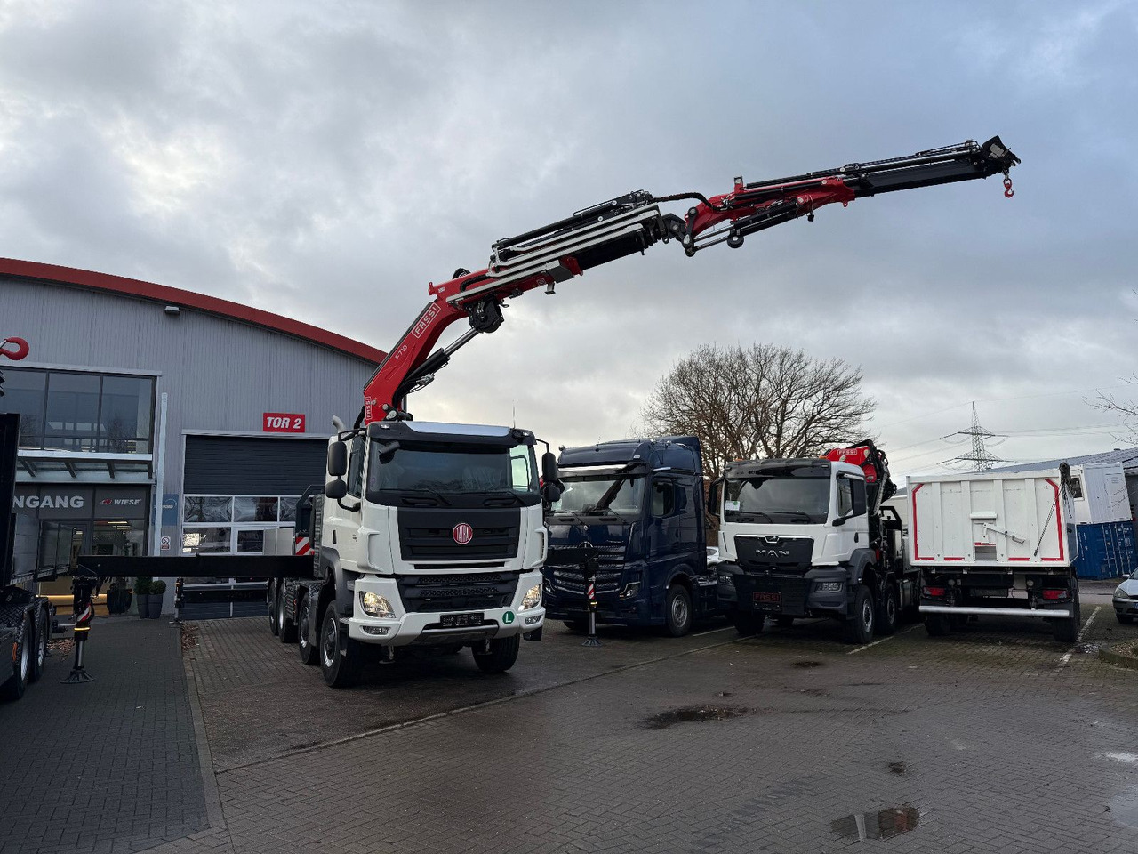 Tatra 41.500 8x8 Phoenix Fassi F710 Kran - Nákladní automobil valníkový/ Plošinový, Auto s hydraulickou rukou: obrázek 3 Tatra 41.500 8x8 Phoenix Fassi F710 Kran - Nákladní automobil valníkový/ Plošinový, Auto s hydraulickou rukou: obrázek 3
