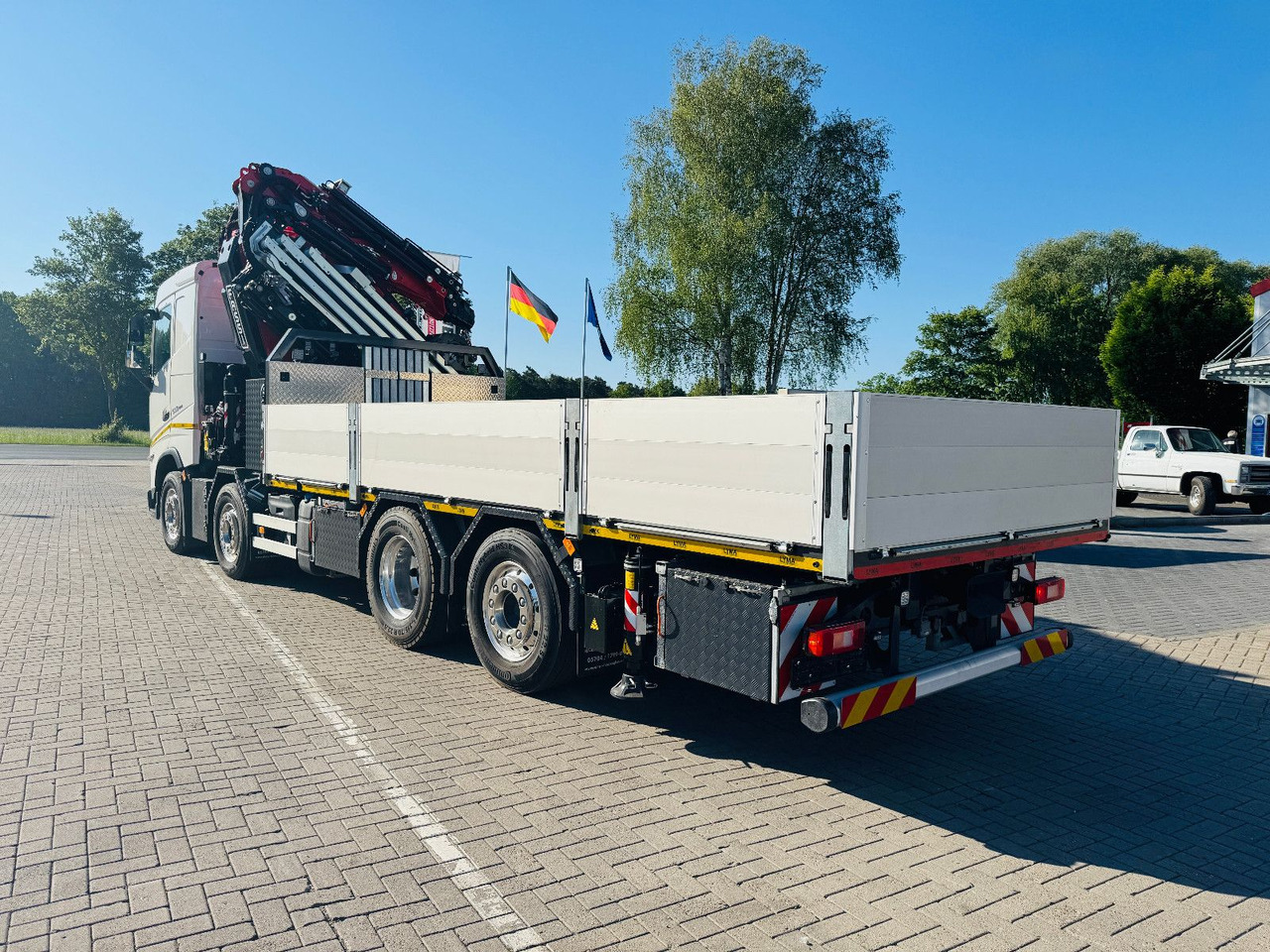 Volvo FH 500 8x2 mit F710RA.2.27 L426 und V20 Winde - Nákladní automobil valníkový/ Plošinový, Auto s hydraulickou rukou: obrázek 5 Volvo FH 500 8x2 mit F710RA.2.27 L426 und V20 Winde - Nákladní automobil valníkový/ Plošinový, Auto s hydraulickou rukou: obrázek 5