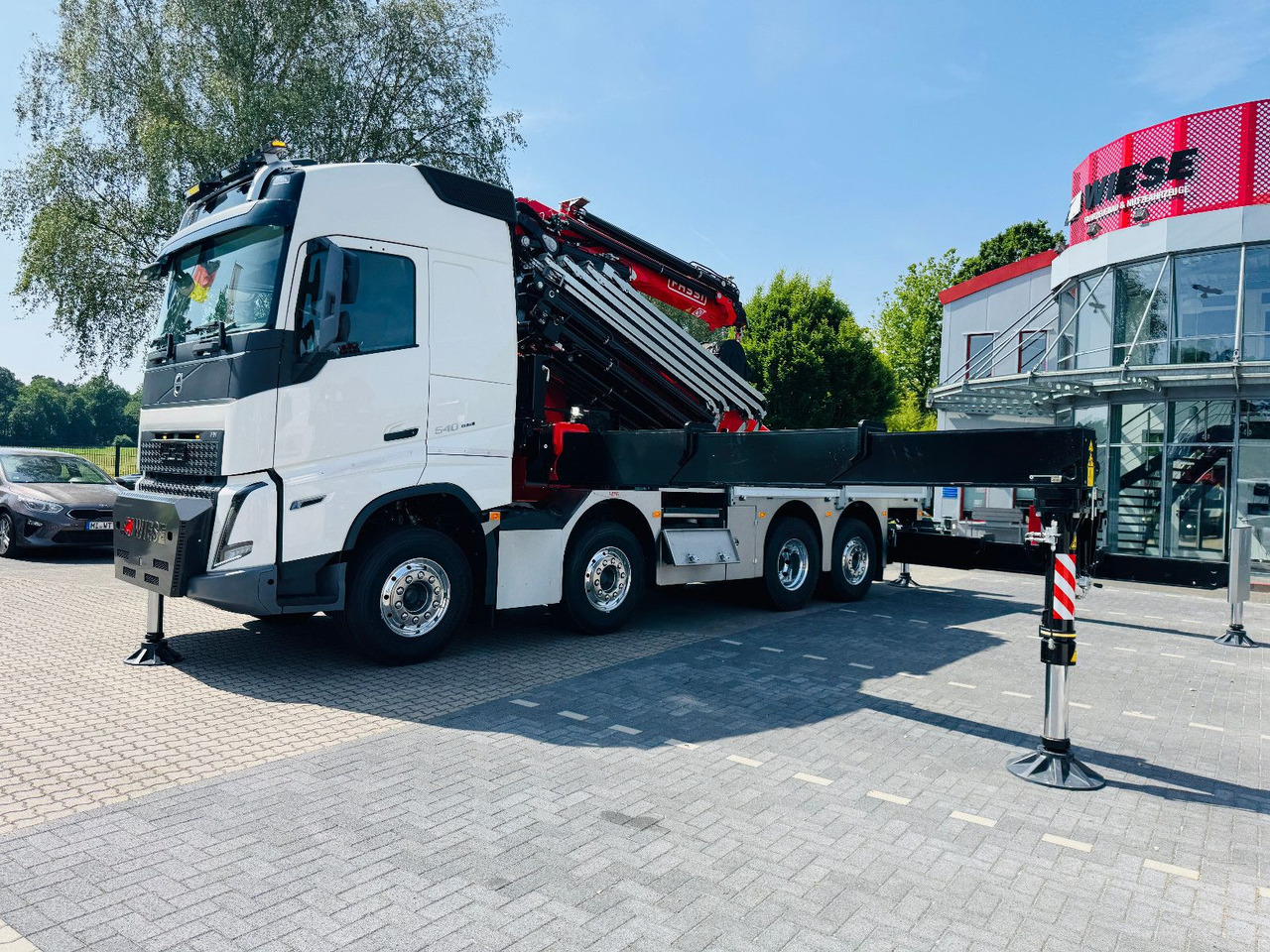 Volvo FH 540 mit Fassi F2150RAL Fly Jib + Winde - Nákladní automobil valníkový/ Plošinový, Auto s hydraulickou rukou: obrázek 4 Volvo FH 540 mit Fassi F2150RAL Fly Jib + Winde - Nákladní automobil valníkový/ Plošinový, Auto s hydraulickou rukou: obrázek 4