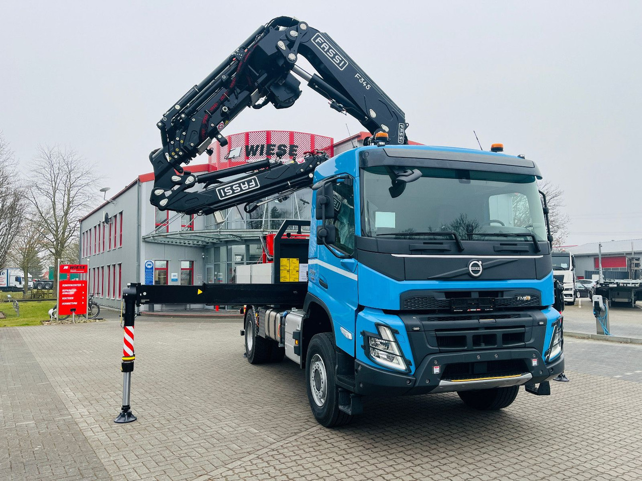 Volvo FMX 500 inkl. F345RB.2.24 & L324 +V20 & Korb - Nákladní automobil valníkový/ Plošinový, Auto s hydraulickou rukou: obrázek 5 Volvo FMX 500 inkl. F345RB.2.24 & L324 +V20 & Korb - Nákladní automobil valníkový/ Plošinový, Auto s hydraulickou rukou: obrázek 5