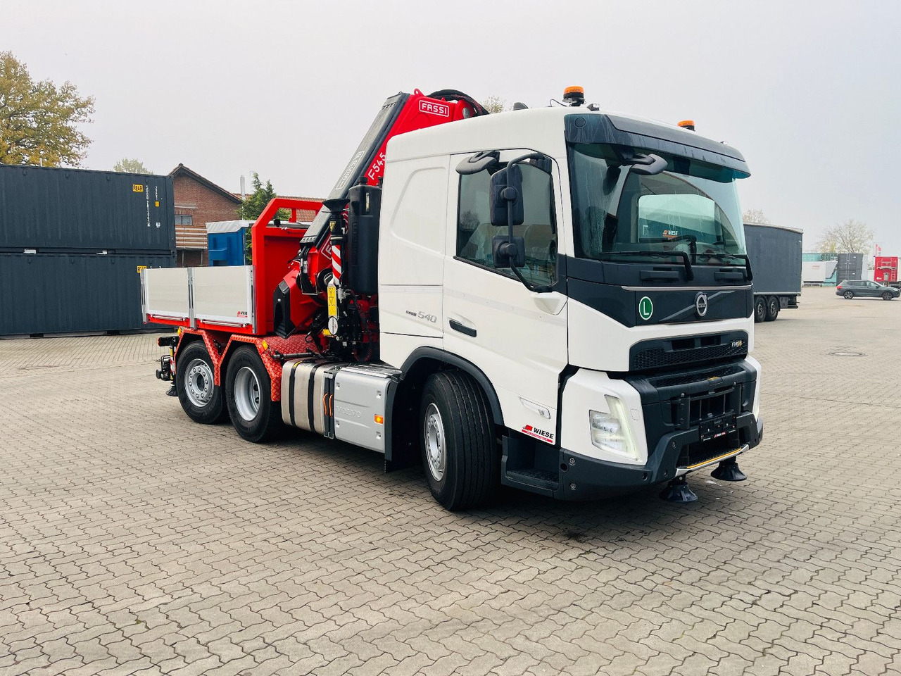 Volvo FMX 540 6x2 mit F545RA.2.28 - Nákladní automobil valníkový/ Plošinový, Auto s hydraulickou rukou: obrázek 4 Volvo FMX 540 6x2 mit F545RA.2.28 - Nákladní automobil valníkový/ Plošinový, Auto s hydraulickou rukou: obrázek 4