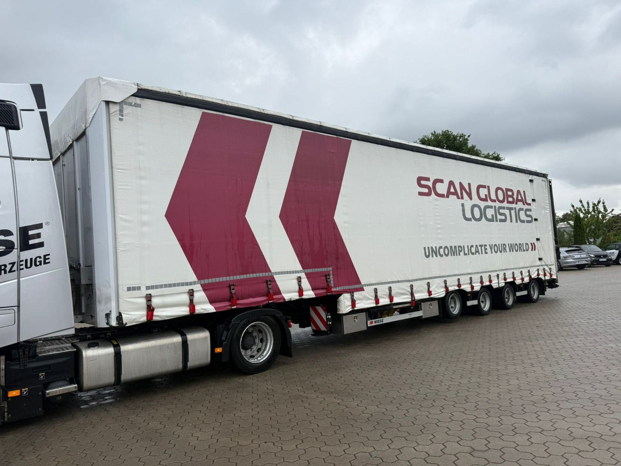 Wiese 4-Achs Mega Gabelstaplertransporter Rampe - Podvalníkový návěs: obrázek 3 Wiese 4-Achs Mega Gabelstaplertransporter Rampe - Podvalníkový návěs: obrázek 3