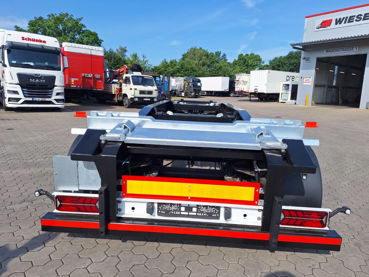 Wiese Abrollanhänger Schlittenanhänger - Hákový/ Ramenový nosič přívěs: obrázek 5 Wiese Abrollanhänger Schlittenanhänger - Hákový/ Ramenový nosič přívěs: obrázek 5