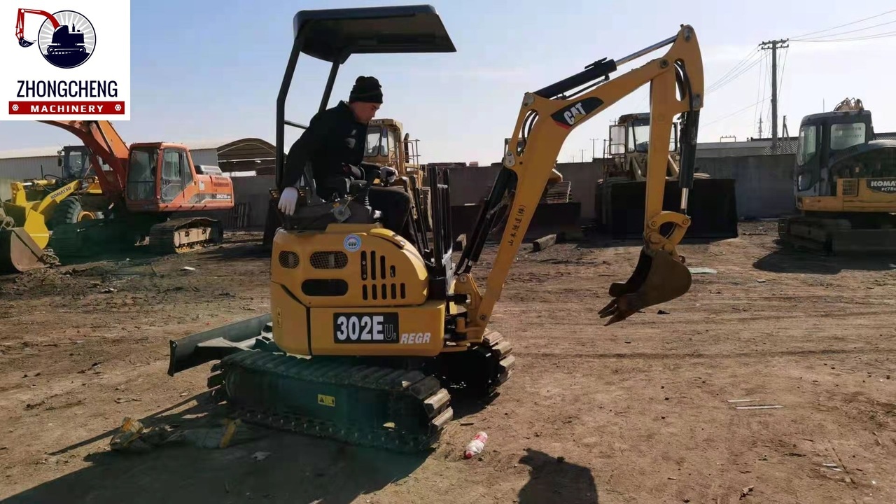 CATERPILLAR 302EUR - Mini rýpadlo: obrázek 1 CATERPILLAR 302EUR - Mini rýpadlo: obrázek 1