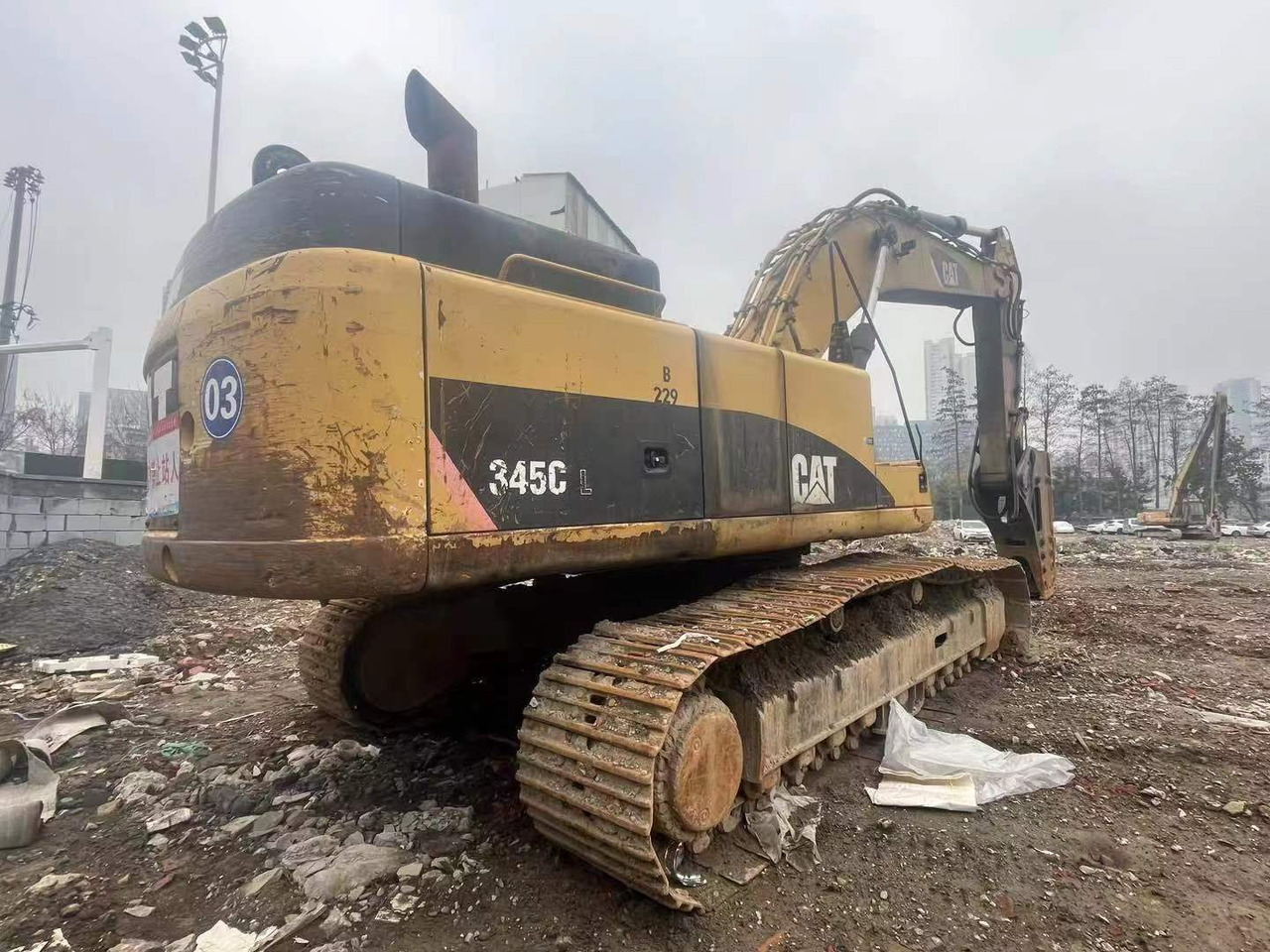 CATERPILLAR CAT-345C - Pásové rýpadlo: obrázek 3 CATERPILLAR CAT-345C - Pásové rýpadlo: obrázek 3