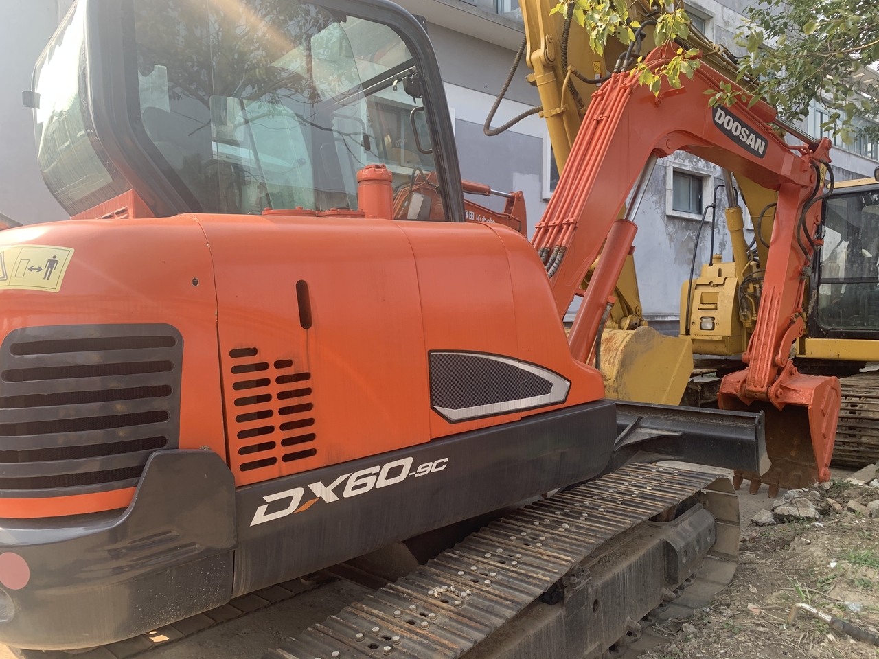 DOOSAN DX60-9 - Mini rýpadlo: obrázek 3 DOOSAN DX60-9 - Mini rýpadlo: obrázek 3