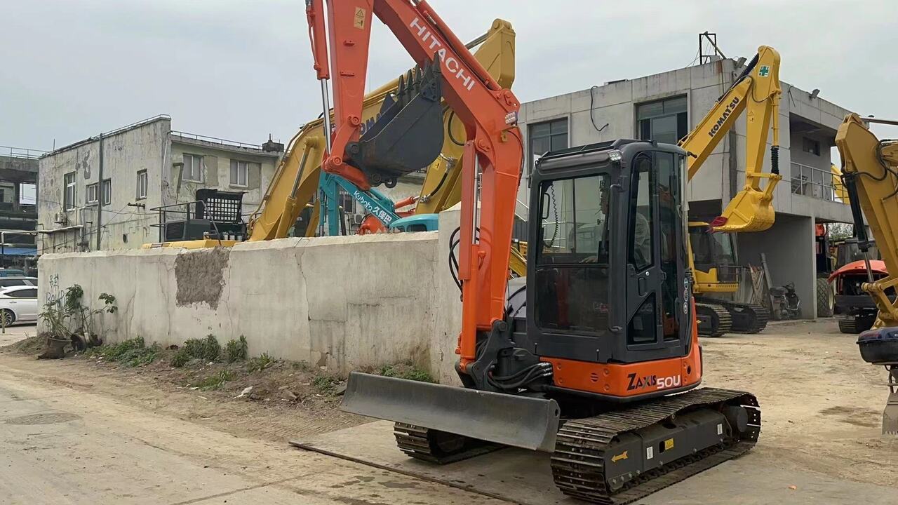 HITACHI ZX50U-2 - Mini rýpadlo: obrázek 4 HITACHI ZX50U-2 - Mini rýpadlo: obrázek 4
