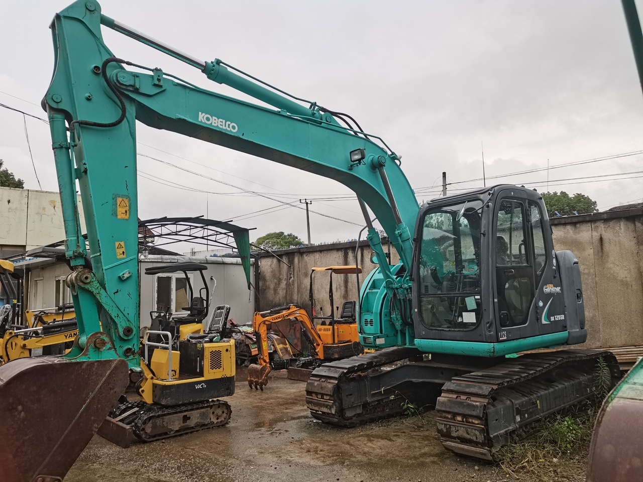 KOBELCO SK125SR - Pásové rýpadlo: obrázek 1 KOBELCO SK125SR - Pásové rýpadlo: obrázek 1