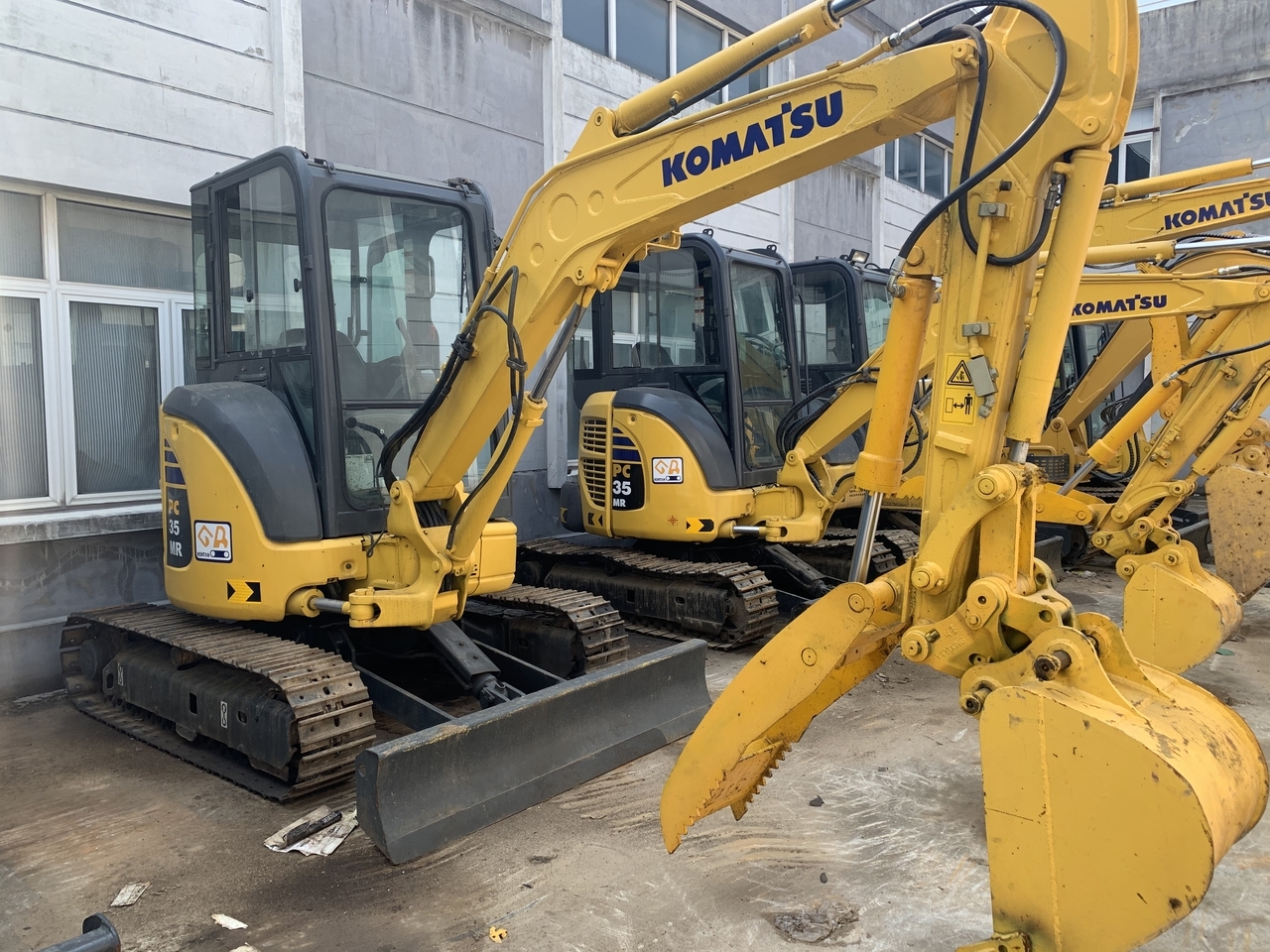 KOMATSU PC35MR - Pásové rýpadlo: obrázek 1 KOMATSU PC35MR - Pásové rýpadlo: obrázek 1