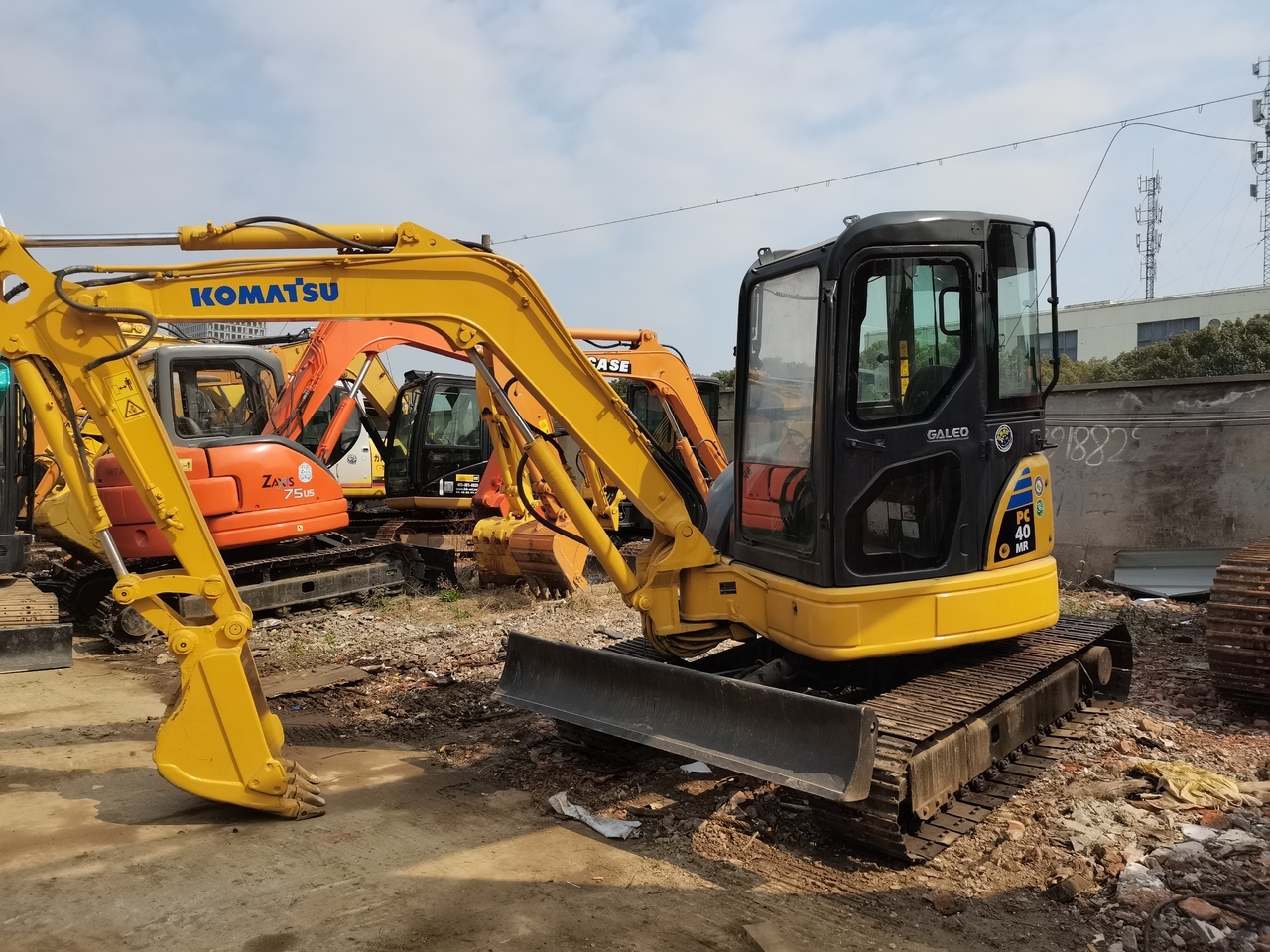 KOMATSU PC40MR - Mini rýpadlo: obrázek 1 KOMATSU PC40MR - Mini rýpadlo: obrázek 1