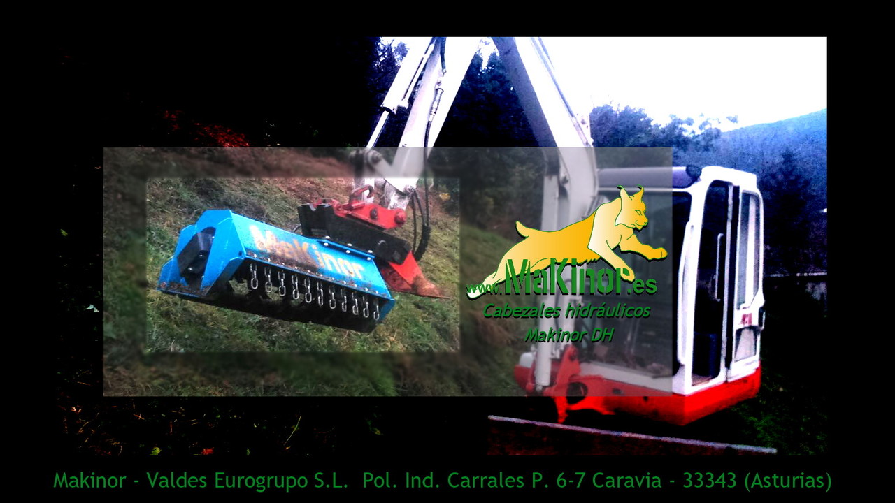 Makinor DH - Lesní mulčovač: obrázek 4 Makinor DH - Lesní mulčovač: obrázek 4