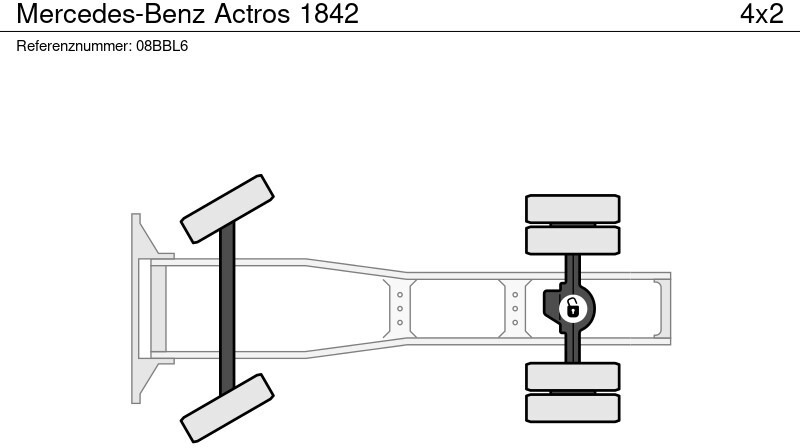 Tahač Mercedes-Benz Actros 1842: obrázek 8