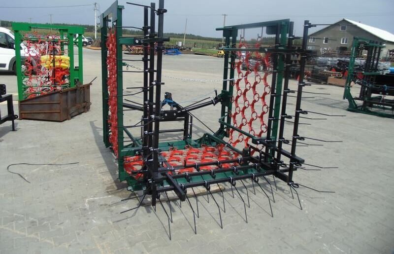 Metal-Technik Włoko-chwastownik 6m - Luční brány: obrázek 1 Metal-Technik Włoko-chwastownik 6m - Luční brány: obrázek 1