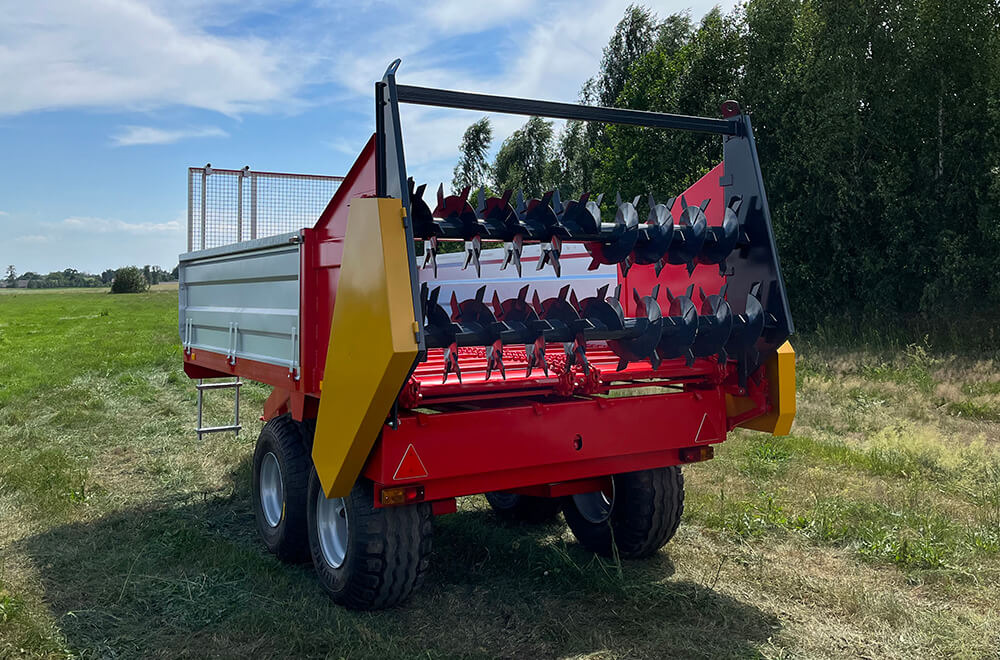 Rozmetadlo chlévské mrvy Roltrans Rozrzutnik N250/3 JAMNIK - 6 ton: obrázek 6