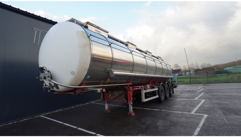 Burg 3 AXLE TANK CHEMIE TRAILER 30.000LTR - Cisternový návěs: obrázek 2 Burg 3 AXLE TANK CHEMIE TRAILER 30.000LTR - Cisternový návěs: obrázek 2