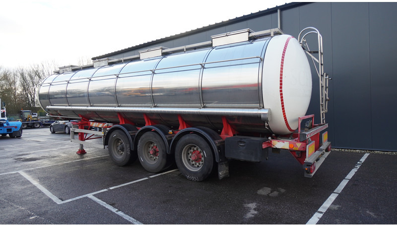 Burg 3 AXLE TANK CHEMIE TRAILER 30.000LTR - Cisternový návěs: obrázek 4 Burg 3 AXLE TANK CHEMIE TRAILER 30.000LTR - Cisternový návěs: obrázek 4