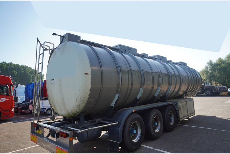 Dijkstra 3 AXLE CHEMIE TANK TRAILER 42 m3 - Cisternový návěs: obrázek 4 Dijkstra 3 AXLE CHEMIE TANK TRAILER 42 m3 - Cisternový návěs: obrázek 4