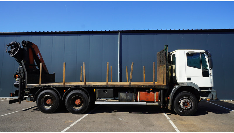 Iveco EUROTRAKKER CURSOR 350 6X4 FLATBED WITH PALFINGER PK 20002 CRANE - Auto s hydraulickou rukou: obrázek 4 Iveco EUROTRAKKER CURSOR 350 6X4 FLATBED WITH PALFINGER PK 20002 CRANE - Auto s hydraulickou rukou: obrázek 4