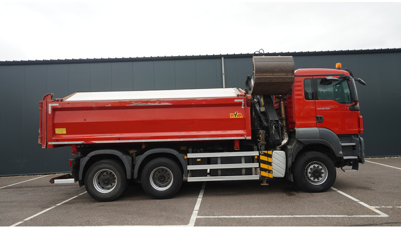MAN TGS 28.400 6X6 2 SIDE TIPPER WITH HMF 1643 CRANE 376.400KM - Auto s hydraulickou rukou: obrázek 5 MAN TGS 28.400 6X6 2 SIDE TIPPER WITH HMF 1643 CRANE 376.400KM - Auto s hydraulickou rukou: obrázek 5