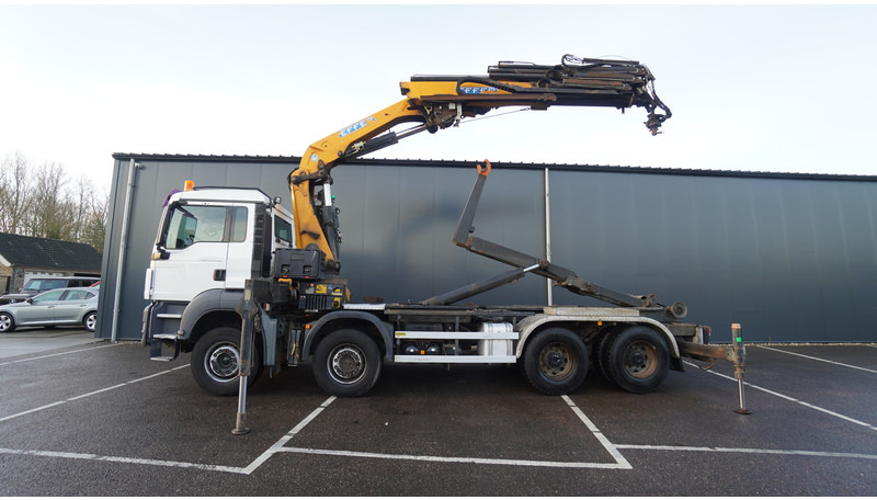 MAN TGS 35.400 8X4 HOOKARM SYSTEM WITH EFFER 305/11/6S - Auto s hydraulickou rukou: obrázek 1 MAN TGS 35.400 8X4 HOOKARM SYSTEM WITH EFFER 305/11/6S - Auto s hydraulickou rukou: obrázek 1