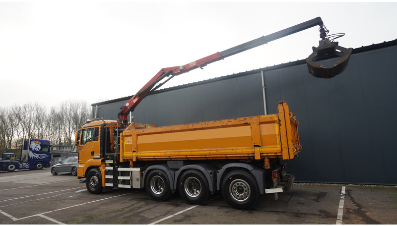 MAN TGS 35-440 8X4 2 SIDE TIPPER WITH HMF Z 1943 CRANE 415.000KM - Auto s hydraulickou rukou: obrázek 4 MAN TGS 35-440 8X4 2 SIDE TIPPER WITH HMF Z 1943 CRANE 415.000KM - Auto s hydraulickou rukou: obrázek 4