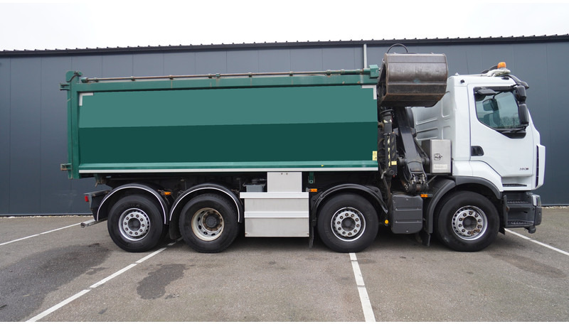 Renault PREMIUM 380 DXI 8X2/6 2 SIDE TIPPER WITH PLFINGER Q 170 Z CRANE.278.200KM - Auto s hydraulickou rukou: obrázek 5 Renault PREMIUM 380 DXI 8X2/6 2 SIDE TIPPER WITH PLFINGER Q 170 Z CRANE.278.200KM - Auto s hydraulickou rukou: obrázek 5
