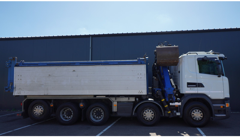 Scania G 490 10X4 CABLE SYSTEM TRUCK WITH PALFINGER Q180Z95TR CRANE - Auto s hydraulickou rukou: obrázek 4 Scania G 490 10X4 CABLE SYSTEM TRUCK WITH PALFINGER Q180Z95TR CRANE - Auto s hydraulickou rukou: obrázek 4