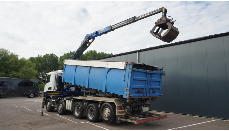 Scania G 490 10X4 CABLE SYSTEM TRUCK WITH PALFINGER Q180Z95TR CRANE - Auto s hydraulickou rukou: obrázek 3 Scania G 490 10X4 CABLE SYSTEM TRUCK WITH PALFINGER Q180Z95TR CRANE - Auto s hydraulickou rukou: obrázek 3