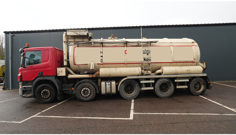 Scania P 380 10X4 BLOW AND SUCK TRUCK 522.000 - Cisternové vozidlo: obrázek 1 Scania P 380 10X4 BLOW AND SUCK TRUCK 522.000 - Cisternové vozidlo: obrázek 1