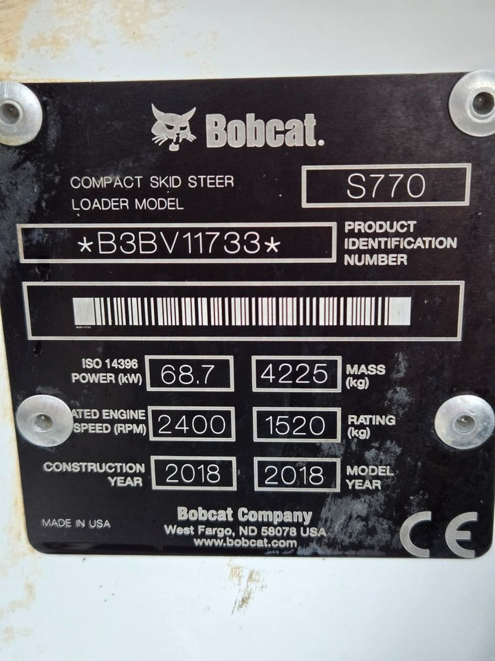 Bobcat S 770 - Kolový nakladač: obrázek 3 Bobcat S 770 - Kolový nakladač: obrázek 3