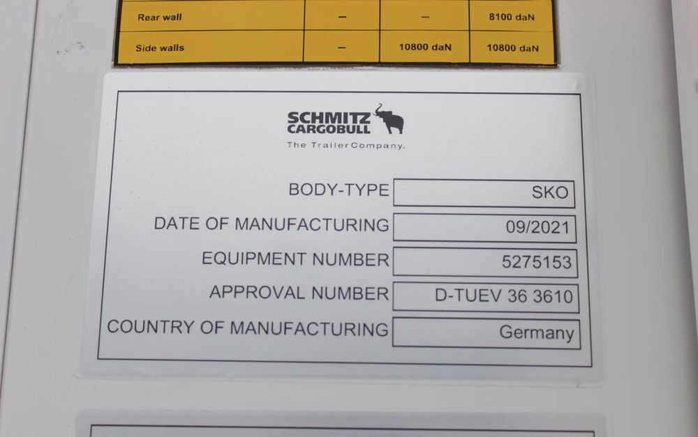 Schmitz Cargobull V7 FP 60 CARRIER VECTOR 1550 / ŚCIANA 7 CM / JAK NOWA / - Chladírenský návěs: obrázek 5 Schmitz Cargobull V7 FP 60 CARRIER VECTOR 1550 / ŚCIANA 7 CM / JAK NOWA / - Chladírenský návěs: obrázek 5