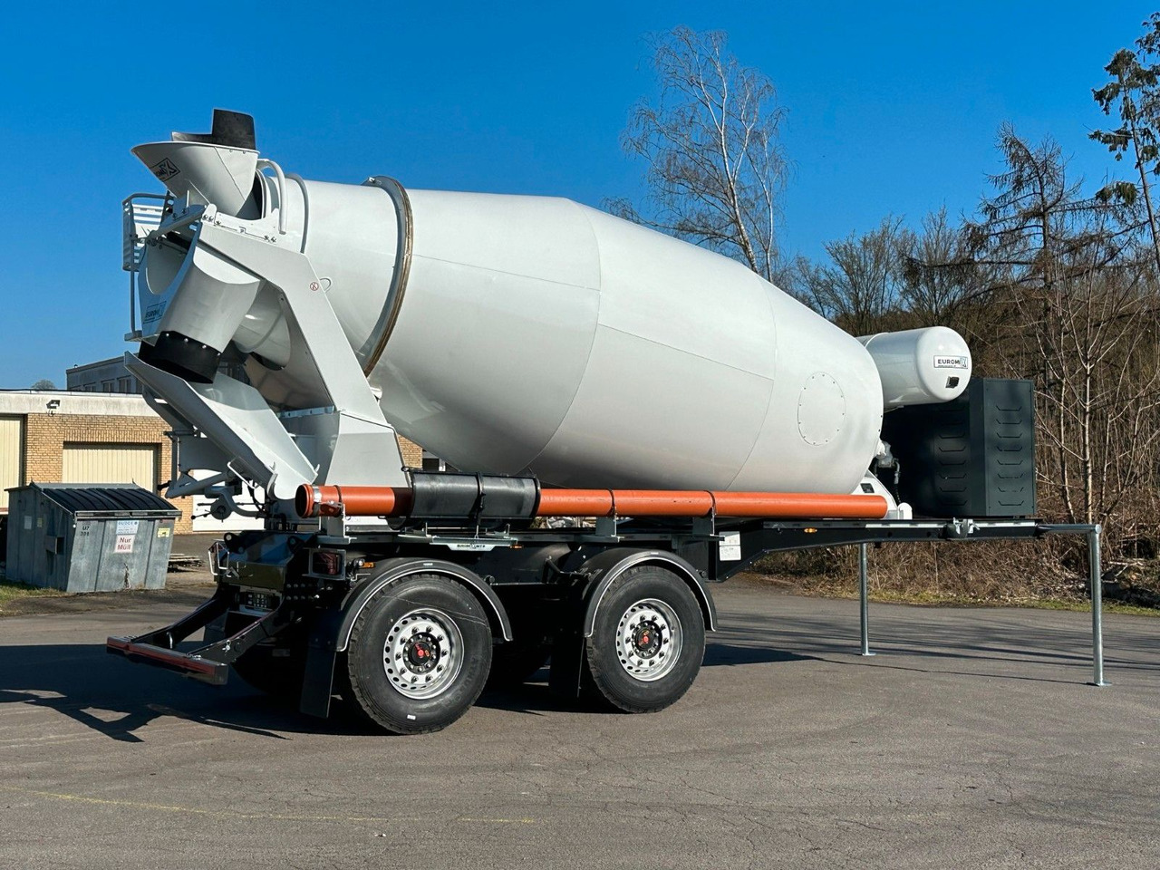 EUROMIX MTP - 10m³ Betonmischer-Auflieger - Autodomíchávač: obrázek 5 EUROMIX MTP - 10m³ Betonmischer-Auflieger - Autodomíchávač: obrázek 5
