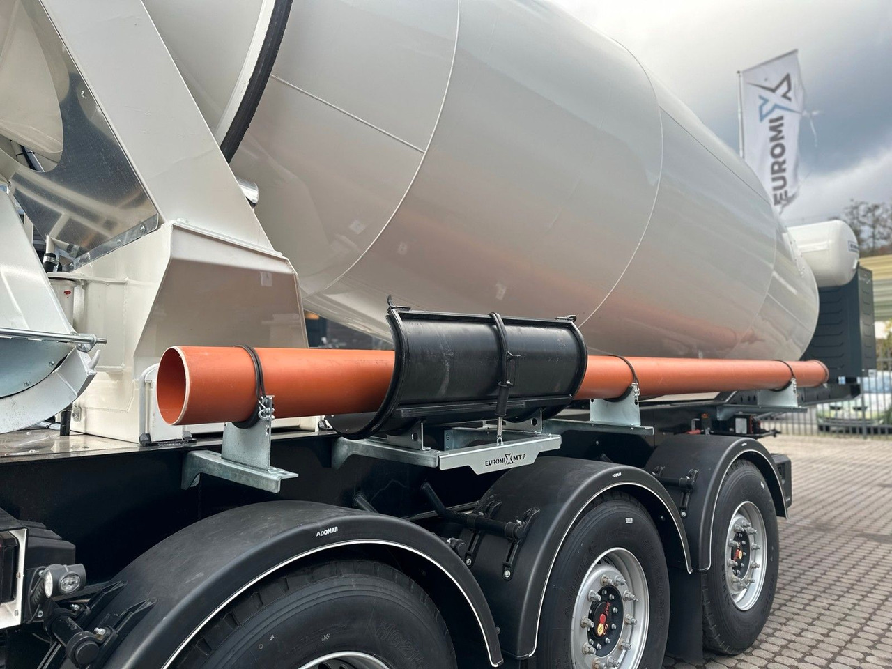 Autodomíchávač EUROMIX MTP - 12m³ Betonmischer-Auflieger: obrázek 16