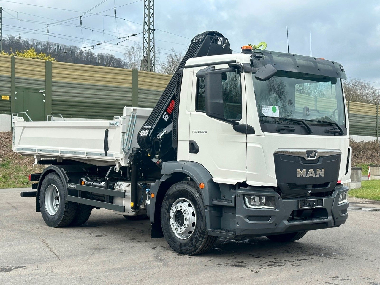 Sklápěč, Auto s hydraulickou rukou MAN TGM 18.320 4x2 Euro6e  Hiab X-HiDuo 138DS-3: obrázek 9