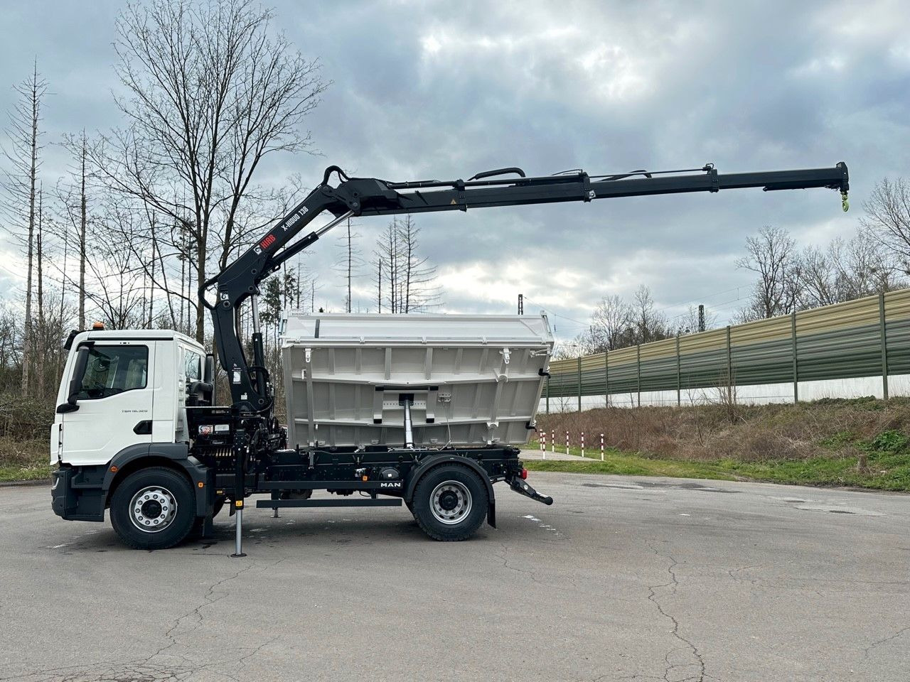 Sklápěč, Auto s hydraulickou rukou MAN TGM 18.320 4x2 Euro6e  Hiab X-HiDuo 138DS-3: obrázek 16