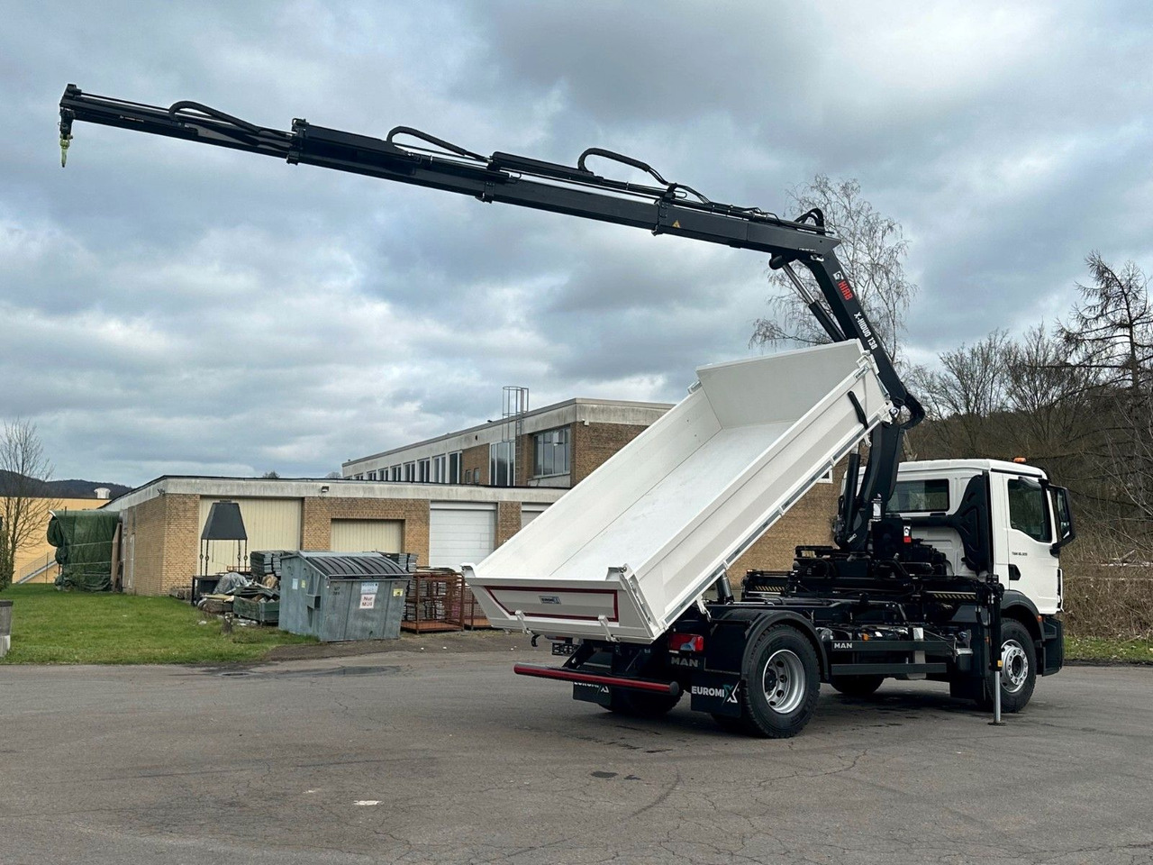 Sklápěč, Auto s hydraulickou rukou MAN TGM 18.320 4x2 Euro6e  Hiab X-HiDuo 138DS-3: obrázek 12