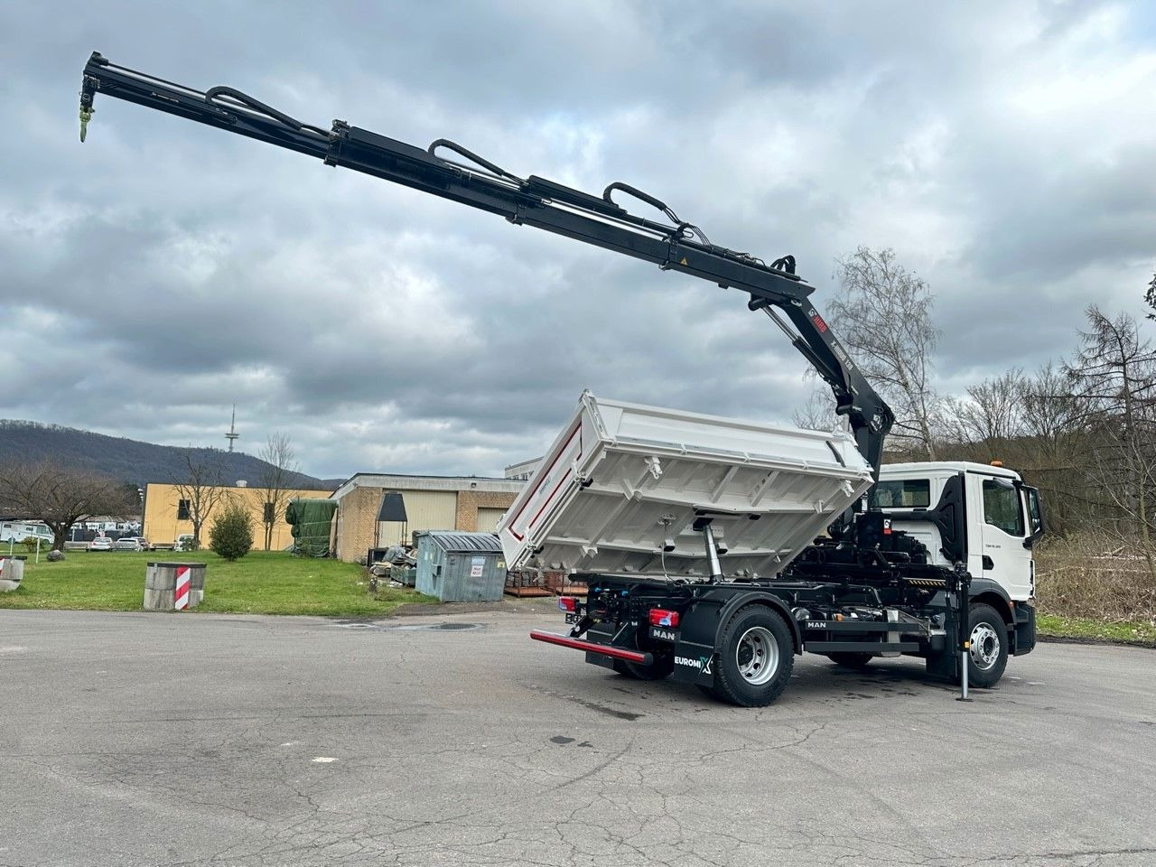 Sklápěč, Auto s hydraulickou rukou MAN TGM 18.320 4x2 Euro6e  Hiab X-HiDuo 138DS-3: obrázek 14