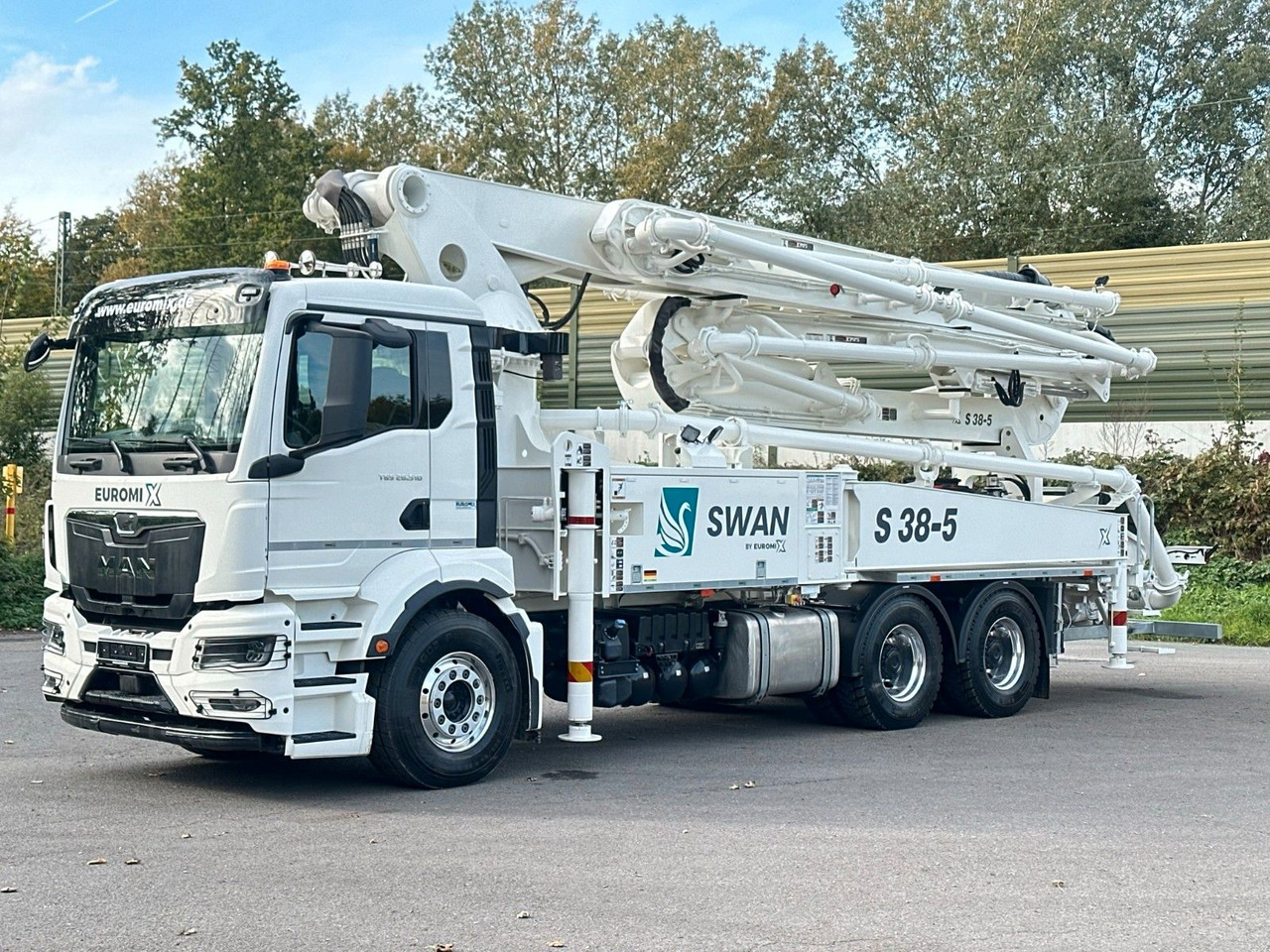 MAN TGS 26.510 6x4 SWAN TSP 38-5 160RZ ( 38m ) - Autodomíchávač: obrázek 3 MAN TGS 26.510 6x4 SWAN TSP 38-5 160RZ ( 38m ) - Autodomíchávač: obrázek 3