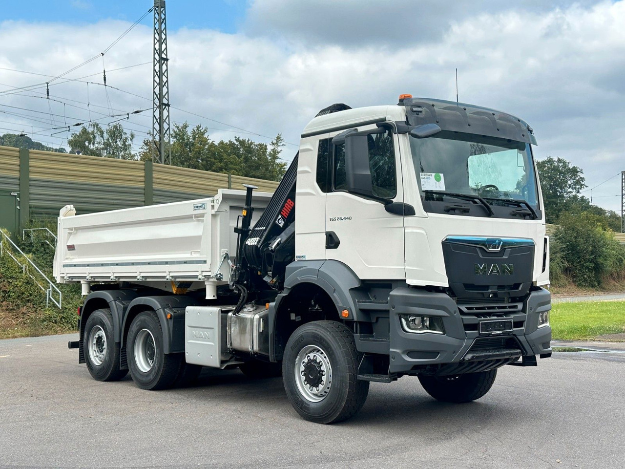 MAN TGS 28.440 6x4-4/3-Seiten- Kipper / Hiab 138-3 leasing MAN TGS 28.440 6x4-4/3-Seiten- Kipper / Hiab 138-3: obrázek 8