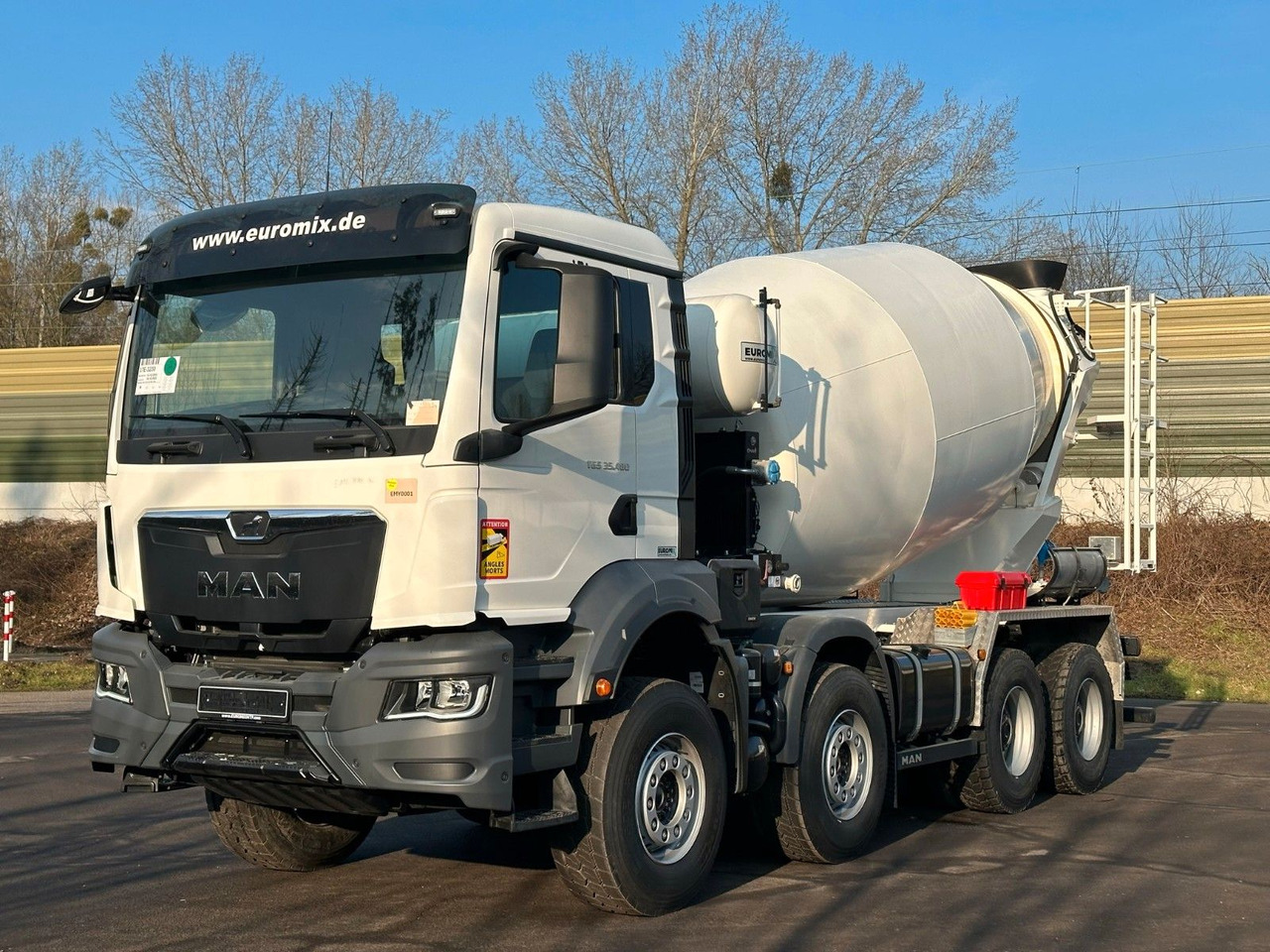 MAN TGS 37.480 8x4 EuromixMTP EM 10 L - Autodomíchávač: obrázek 1 MAN TGS 37.480 8x4 EuromixMTP EM 10 L - Autodomíchávač: obrázek 1