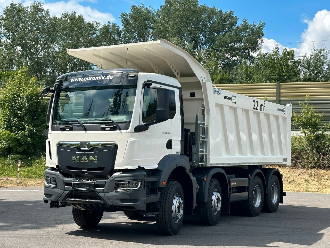 MAN TGS 41.400 8x4 / EUROMIX MTP 22m³/ Eckige Mulde - Sklápěč: obrázek 1 MAN TGS 41.400 8x4 / EUROMIX MTP 22m³/ Eckige Mulde - Sklápěč: obrázek 1