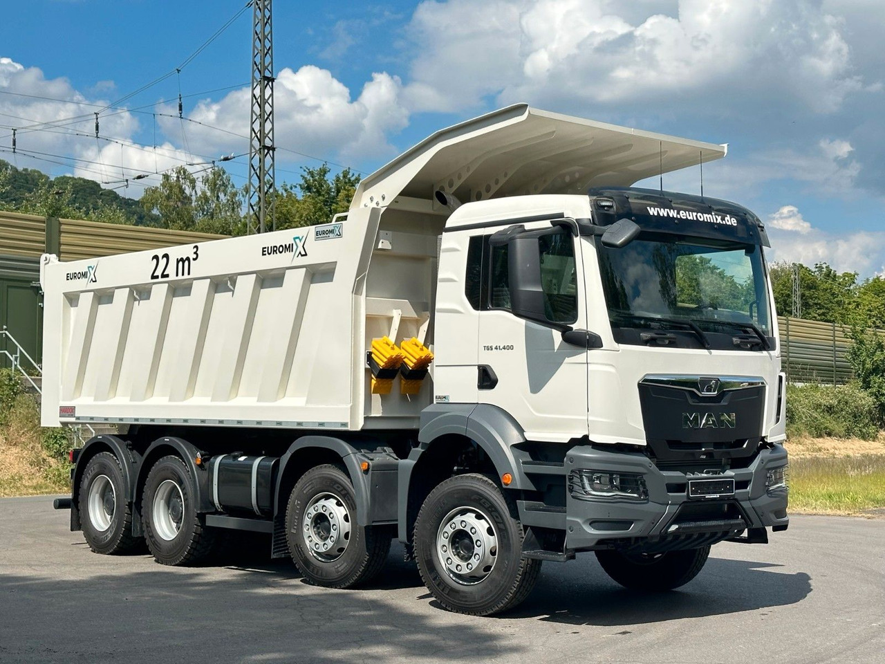 MAN TGS 41.440 8x4 EuromixMTP 22m³ Eckige Mulde - Sklápěč: obrázek 1 MAN TGS 41.440 8x4 EuromixMTP 22m³ Eckige Mulde - Sklápěč: obrázek 1
