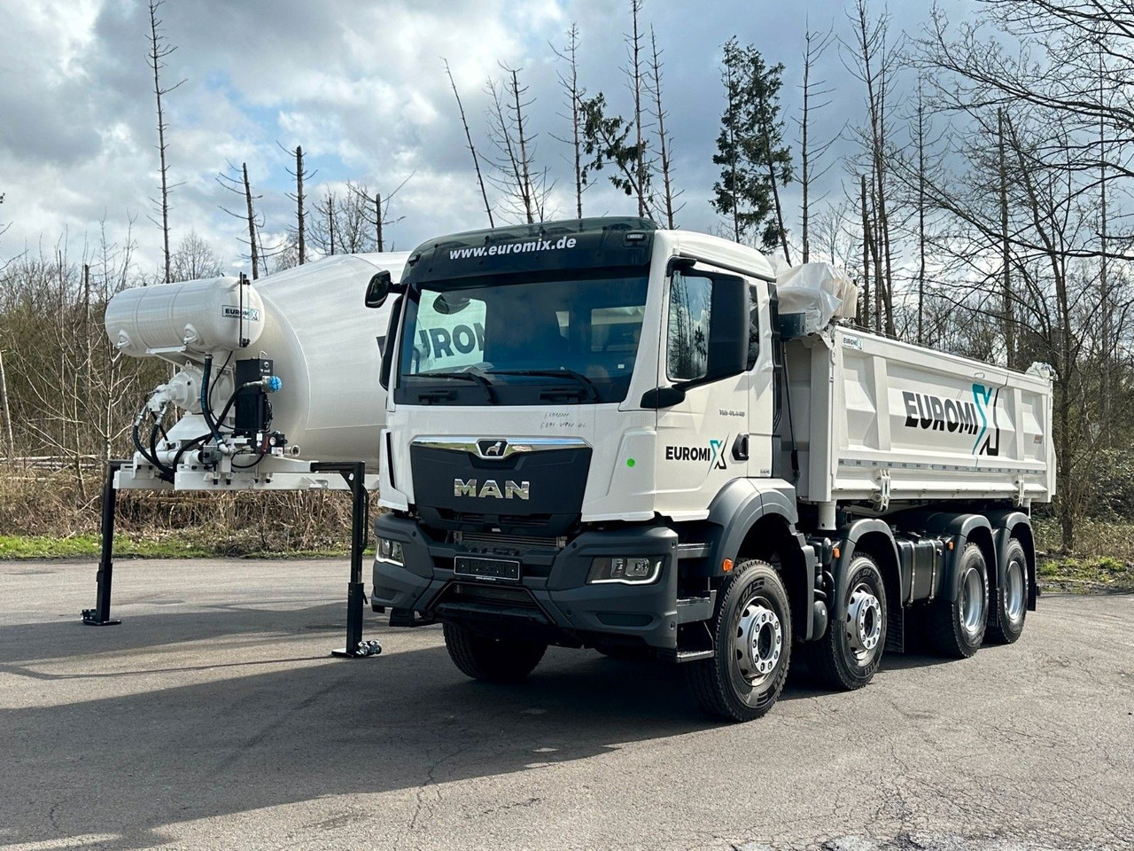 MAN TGS 41.440 8x4 WECHSELSYSTEM KIPPER+MISCHER - Autodomíchávač: obrázek 3 MAN TGS 41.440 8x4 WECHSELSYSTEM KIPPER+MISCHER - Autodomíchávač: obrázek 3