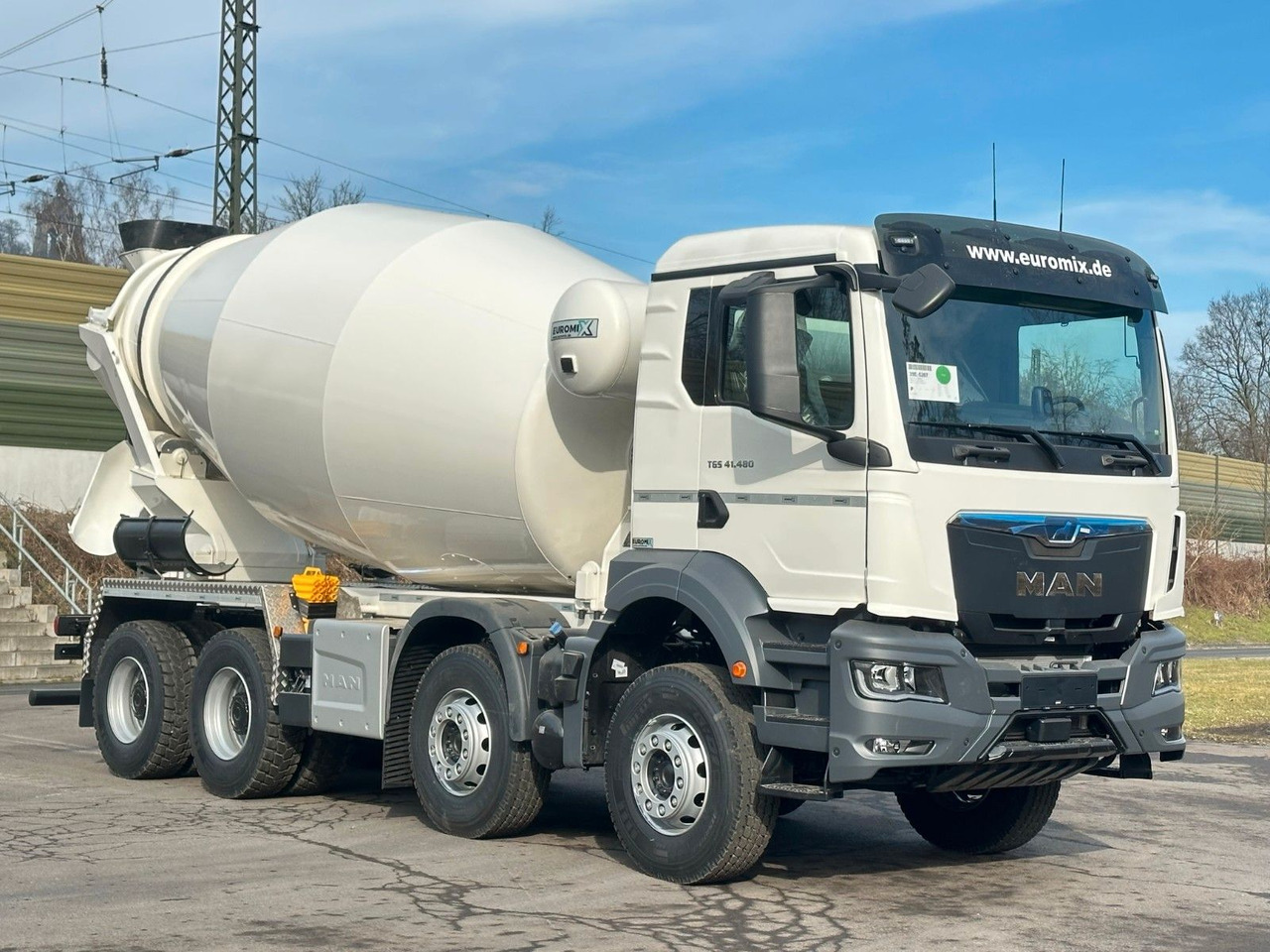 MAN TGS 41.480 8x4 /Euro6e Euromix EM 12 R - Autodomíchávač: obrázek 1 MAN TGS 41.480 8x4 /Euro6e Euromix EM 12 R - Autodomíchávač: obrázek 1
