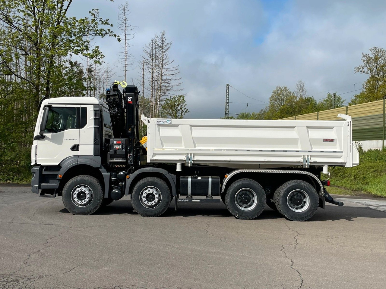 MAN TGS 41.480 8x4/Euro6e Euromix Kipper Hiab 228-6 - Sklápěč, Auto s hydraulickou rukou: obrázek 4 MAN TGS 41.480 8x4/Euro6e Euromix Kipper Hiab 228-6 - Sklápěč, Auto s hydraulickou rukou: obrázek 4